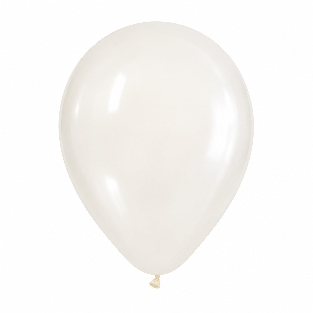 12 Inch Latex Balloon - Pack of 25 (White)