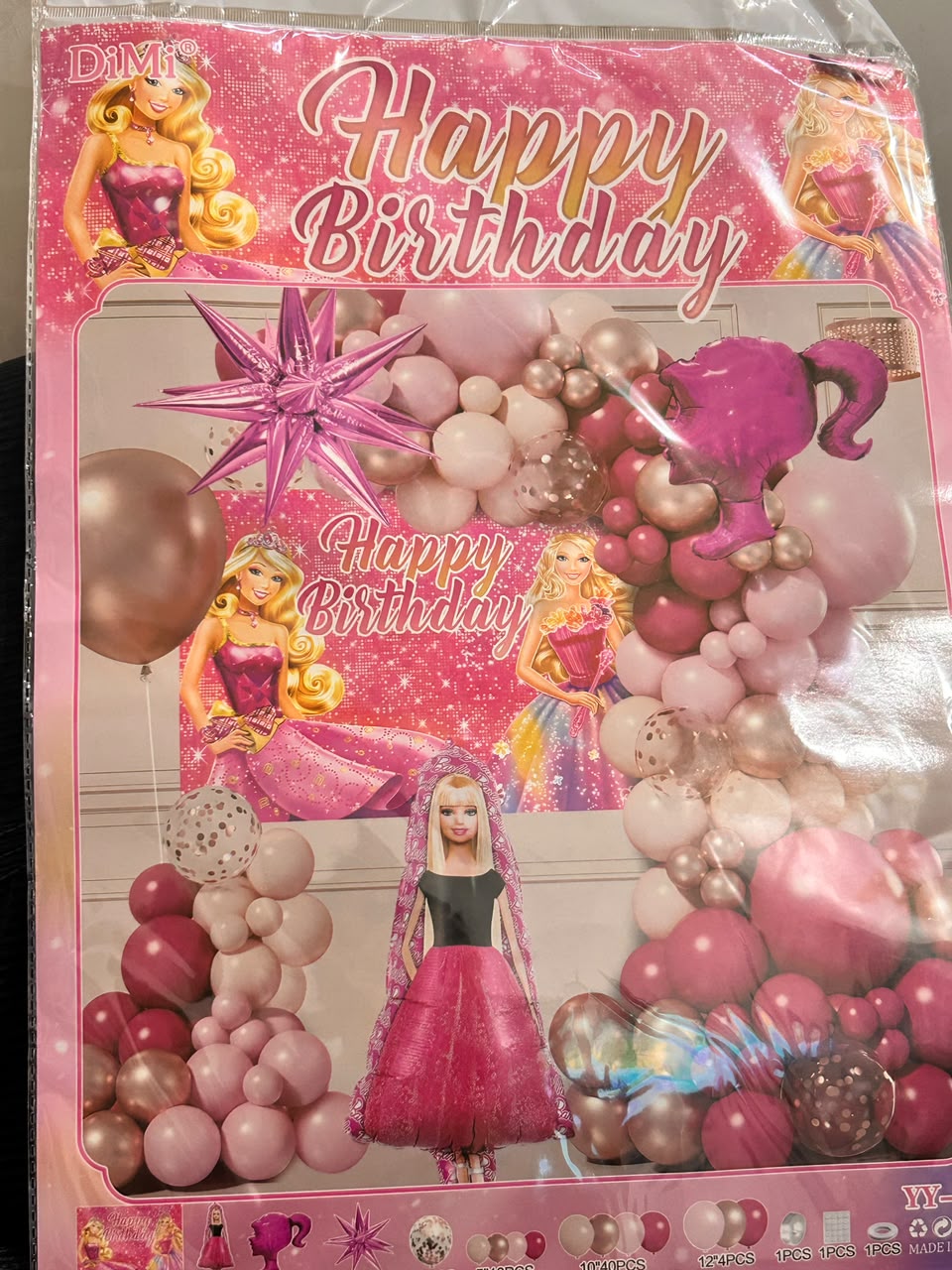 Barbie Balloon Set