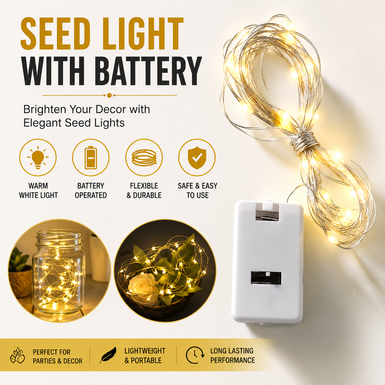 Mini Battery Powered LED Light