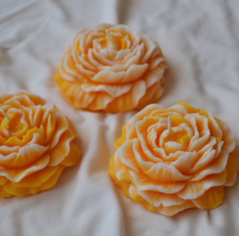 Peony Scented Candle (Small)