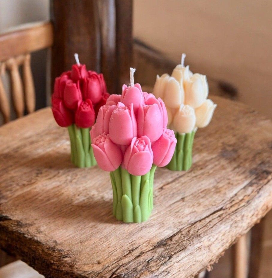 Tulip Bouquet Scented Candle