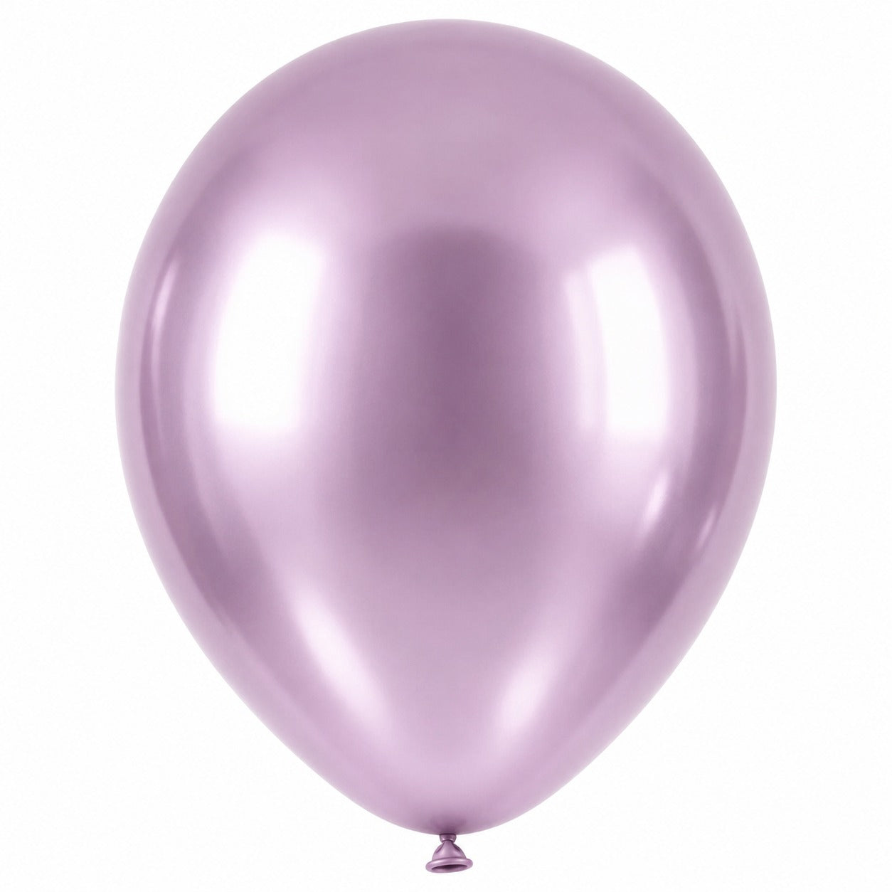 Metallic Chrome Balloon - Pack of 25 (Soft Lavender)