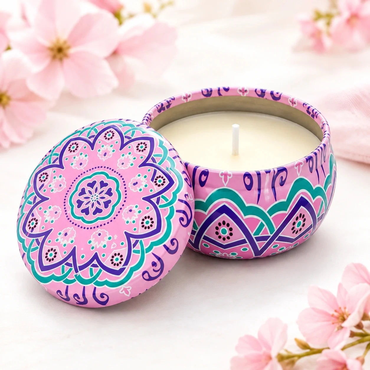 Mandala Scented Candle - 2 Inch