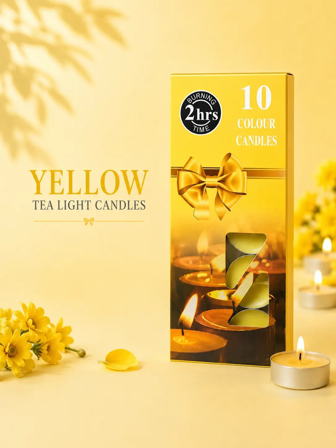 10 Pcs Scented Tea Light Candle