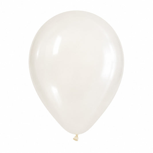 12 Inch Latex Balloon - Pack of 25 (White)