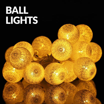 20 Bulbs Ball Light – 3.5 Meter