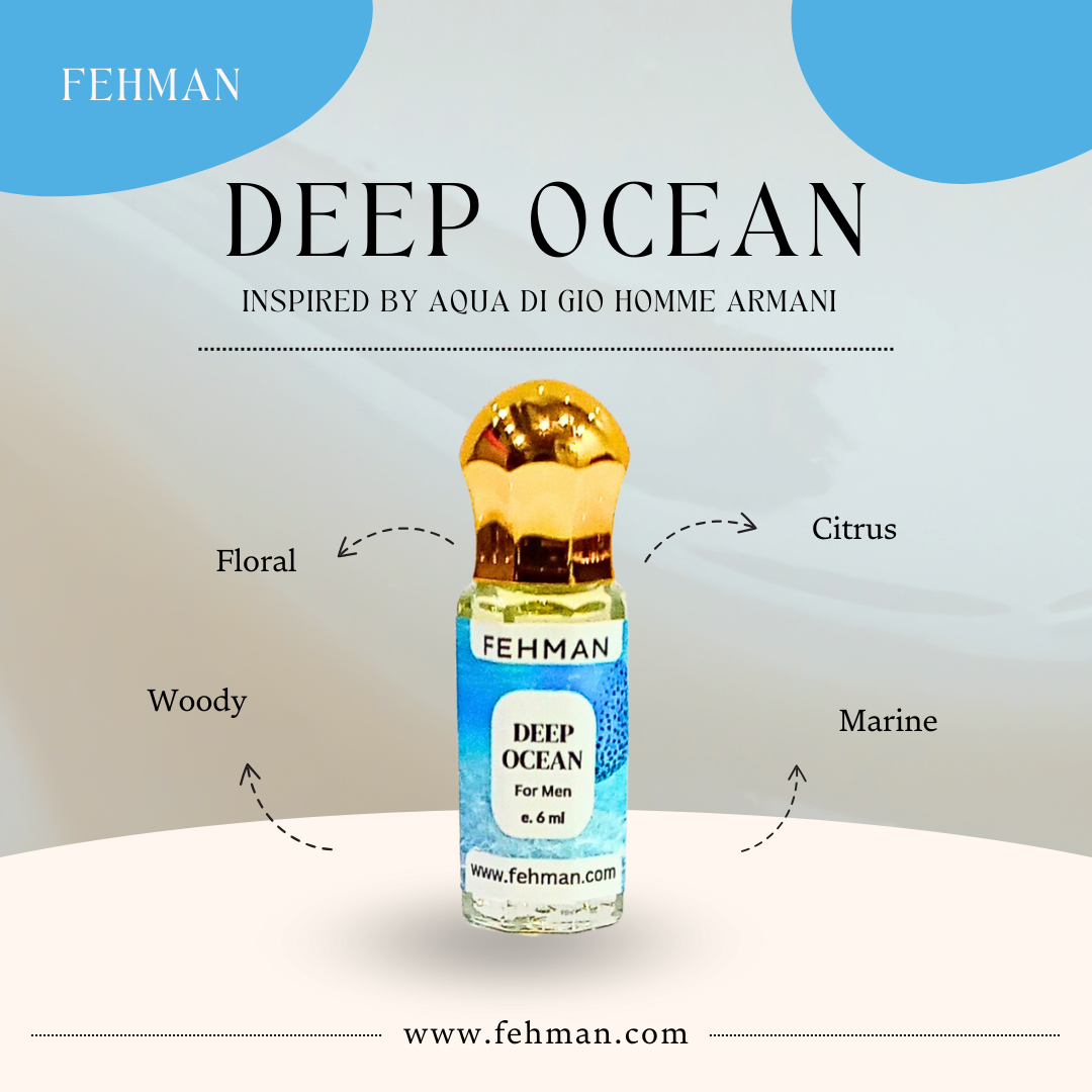 Deep Ocean - Inspired by Aqua Di Gio Homme Armani