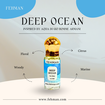 Deep Ocean - Inspired by Aqua Di Gio Homme Armani
