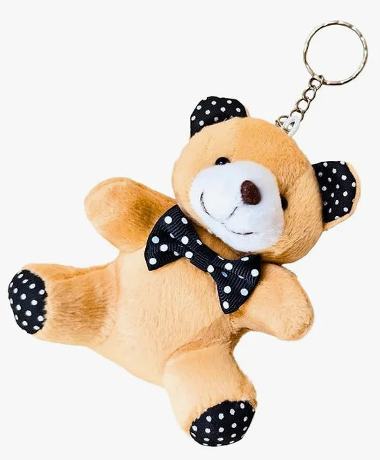Stuff Teddy Bear Keychain - 4 Inch
