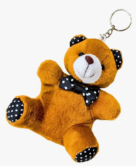 Stuff Teddy Bear Keychain - 4 Inch