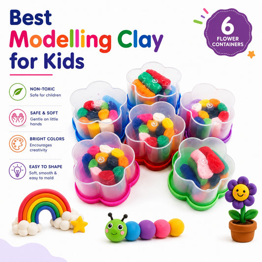 Color Clay - Pack of 6
