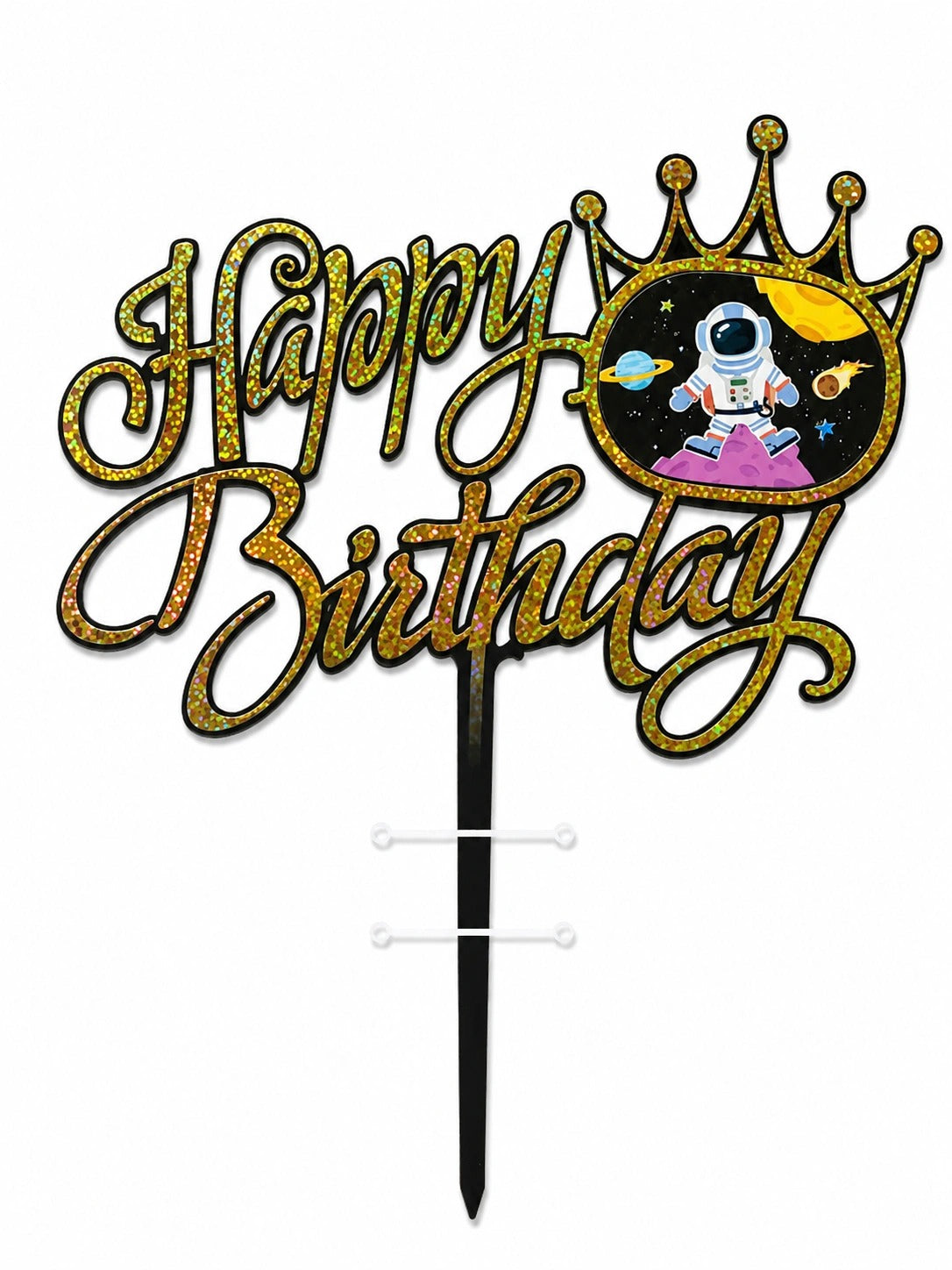 Happy Birthday Acrylic Cake Toppers