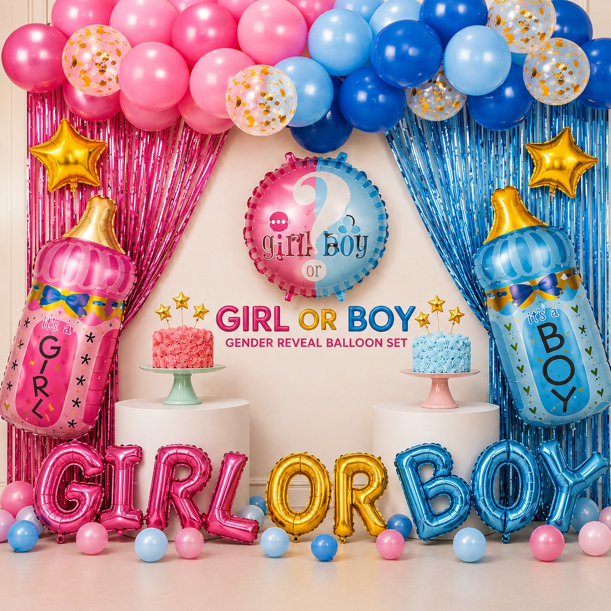 Girl or Boy Balloon Set