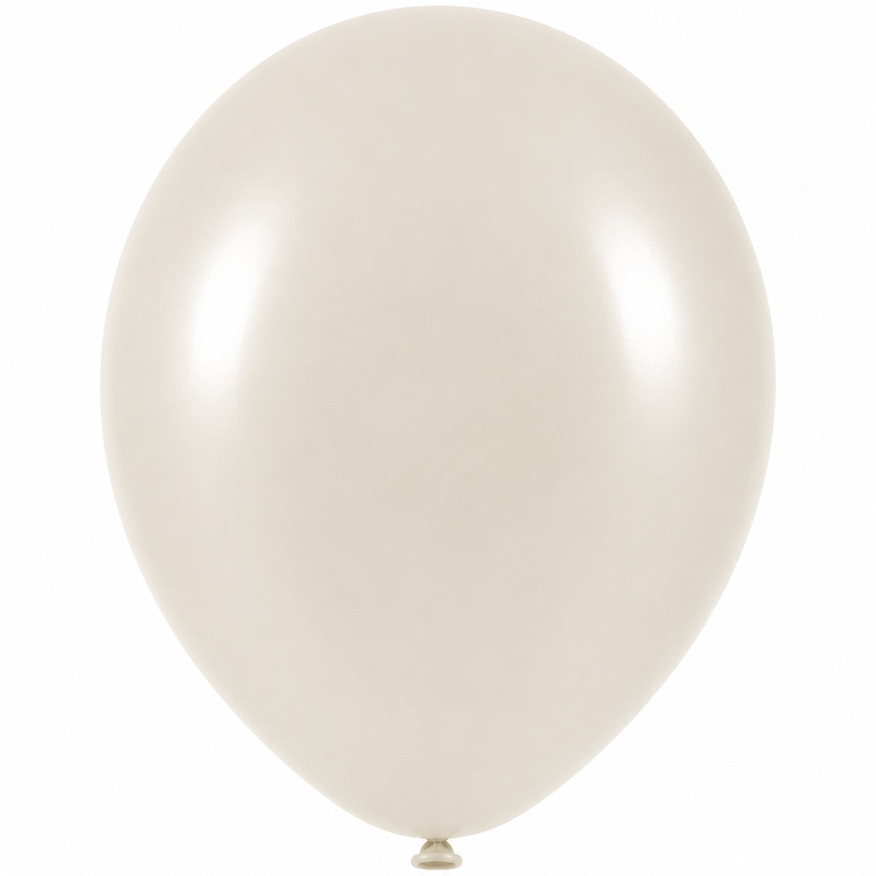Latex Balloon - Pack of 25 (Sand White)