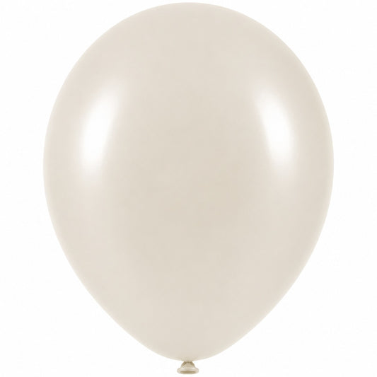 Latex Balloon - Pack of 25 (Sand White)