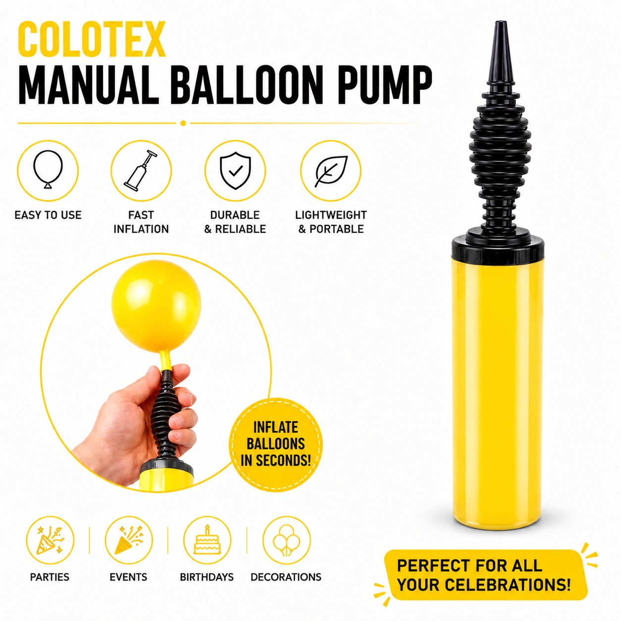 Manual Balloon Pump (Small)
