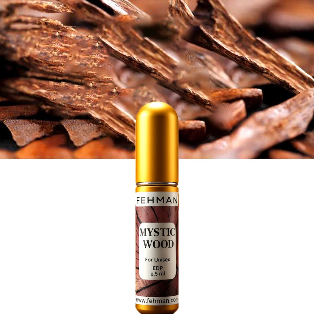 Mystic Wood Perfume for Unisex - 5ml Pocket Size – FEHMAN