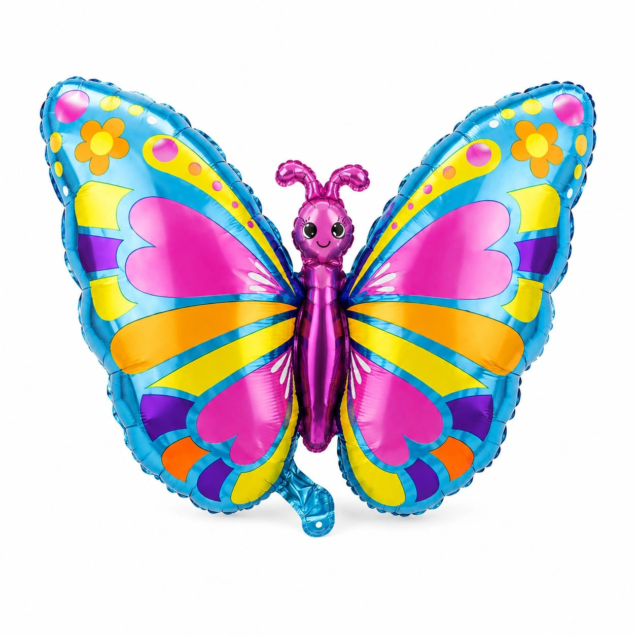 Multi Color Butterfly Foil Balloon