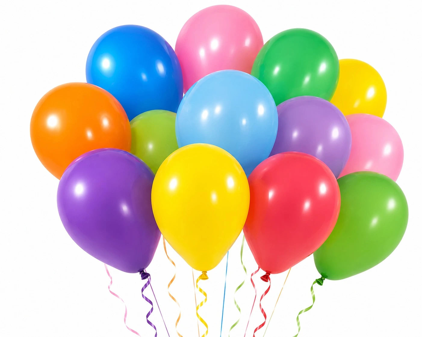 Multi Color Macron Latex Balloons