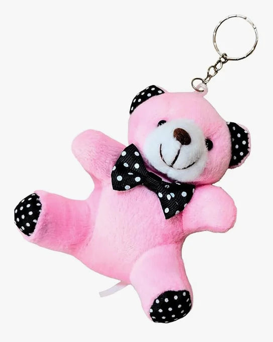 Stuff Teddy Bear Keychain - 4 Inch