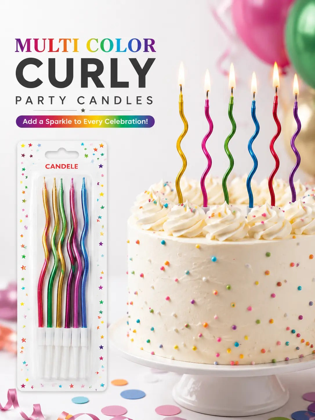 Spiral Candle (Curly Candle)