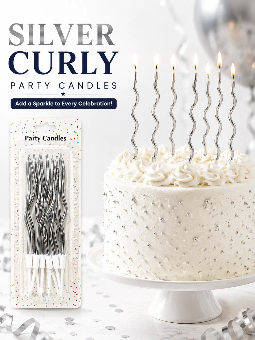 Spiral Candle (Curly Candle)