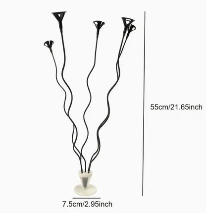 Spiral Balloon Stand - 5 Pcs