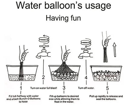 Water Balloons - 111 Pcs