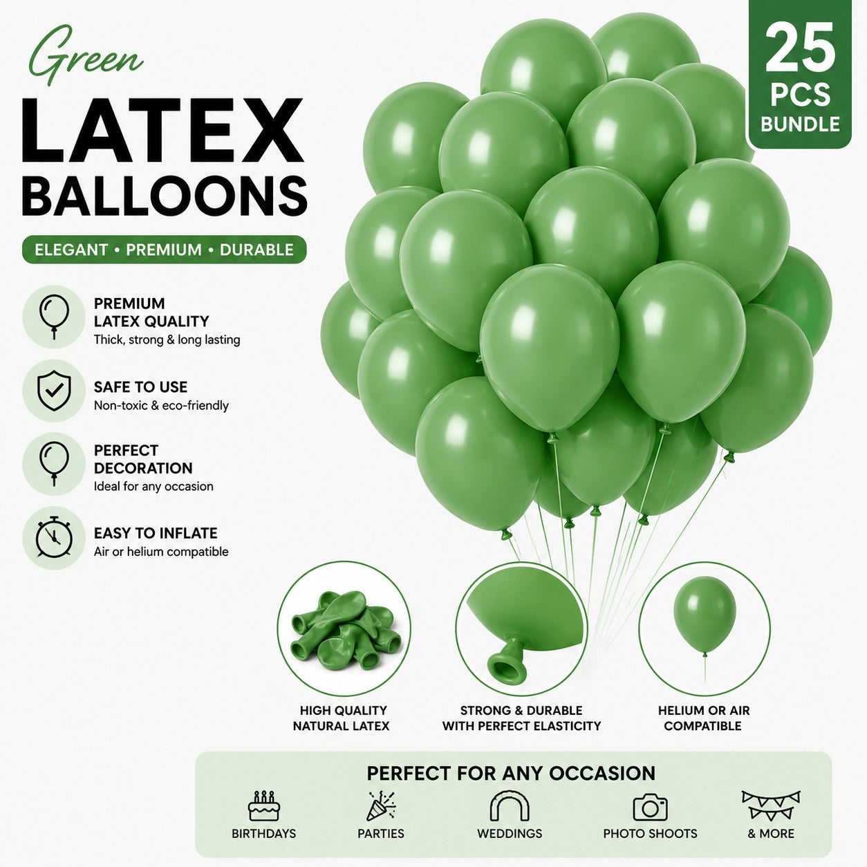 Latex Balloon - Pack of 25