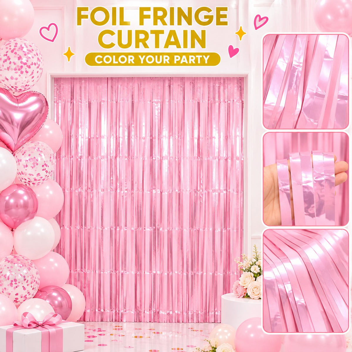 Foil Curtain Fringes