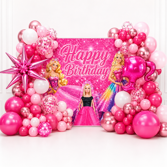 Barbie Balloon Set