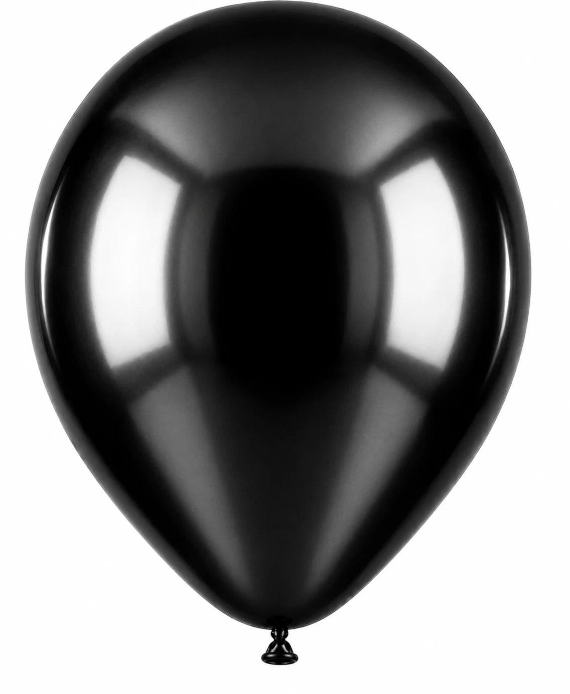 Metallic Chrome Balloon - Pack of 25 (Black)