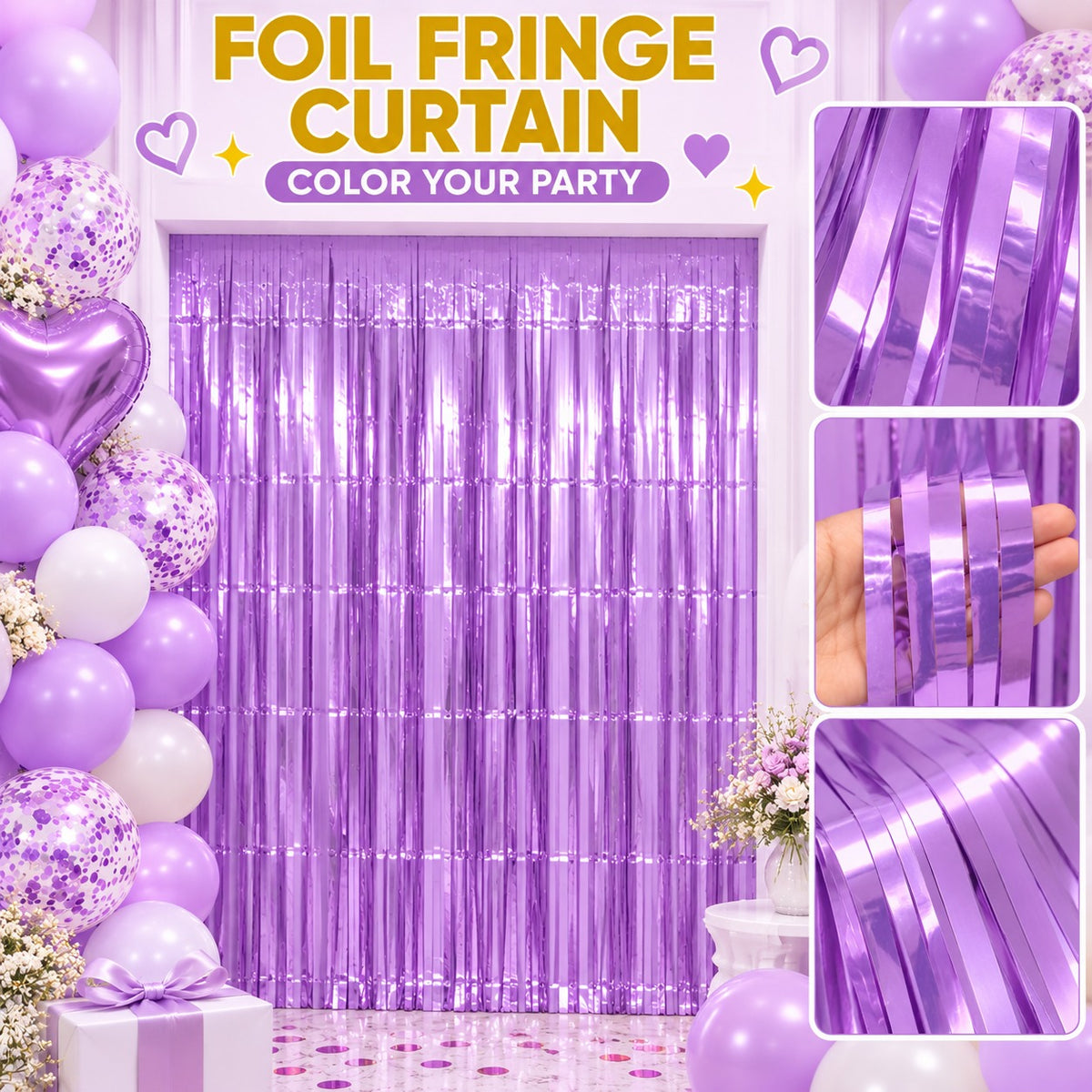 Foil Curtain Fringes