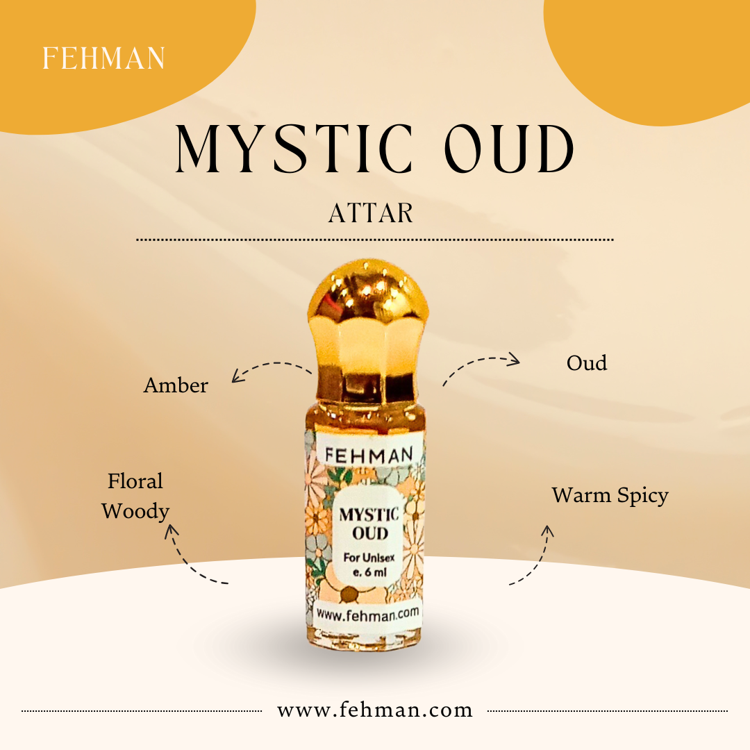 mystic oud attar for unisex