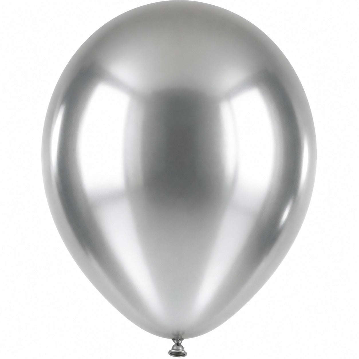 Metallic Chrome Balloon - Pack of 25 (Silver)