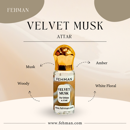 velvet musk attar for unisex