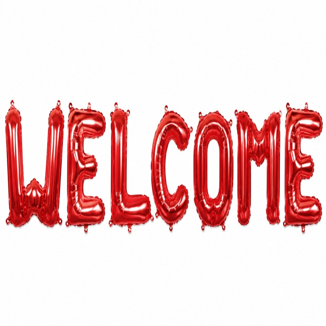 Welcome Foil Balloon